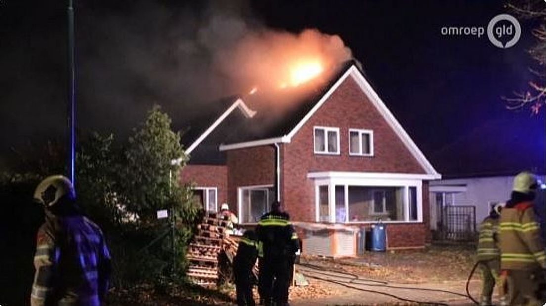De brand in Scherpenzeel