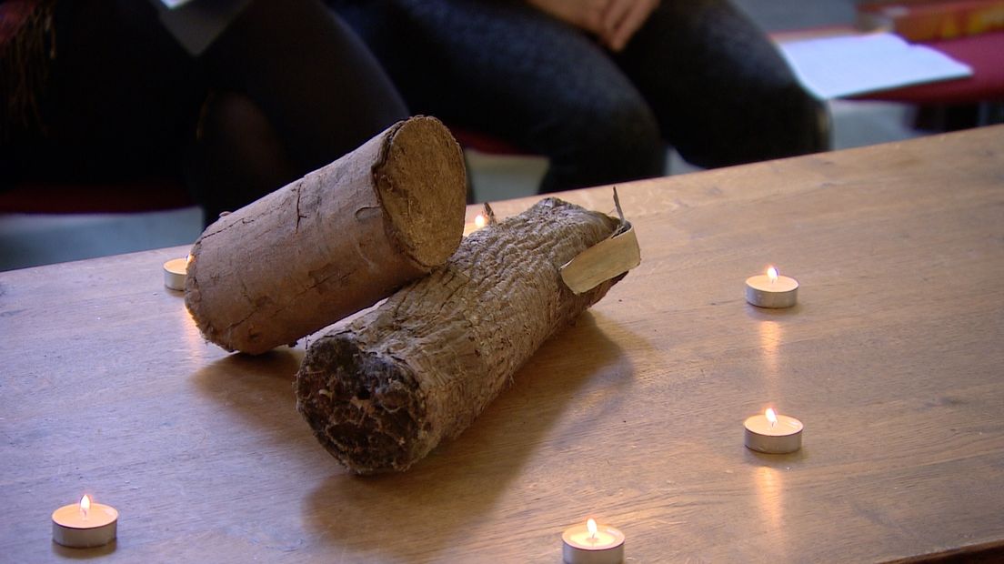 Rouwen in de kerk, 'Voor al het omgehakte groen'