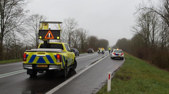 112-nieuws: Automobilist gewond bij botsing op Eemshavenweg