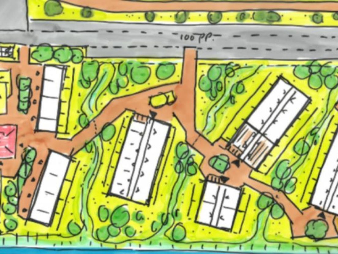 Zo komt het wijkje met flexwoningen eruit te zien