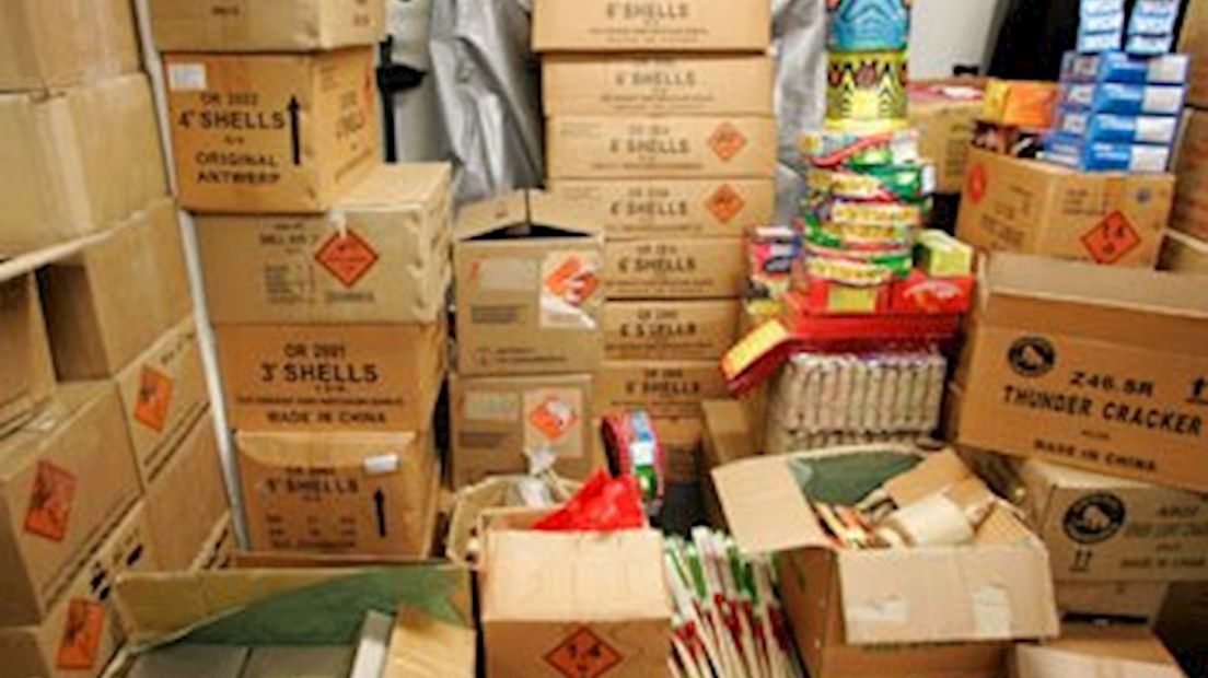Illegale handel in vuurwerk