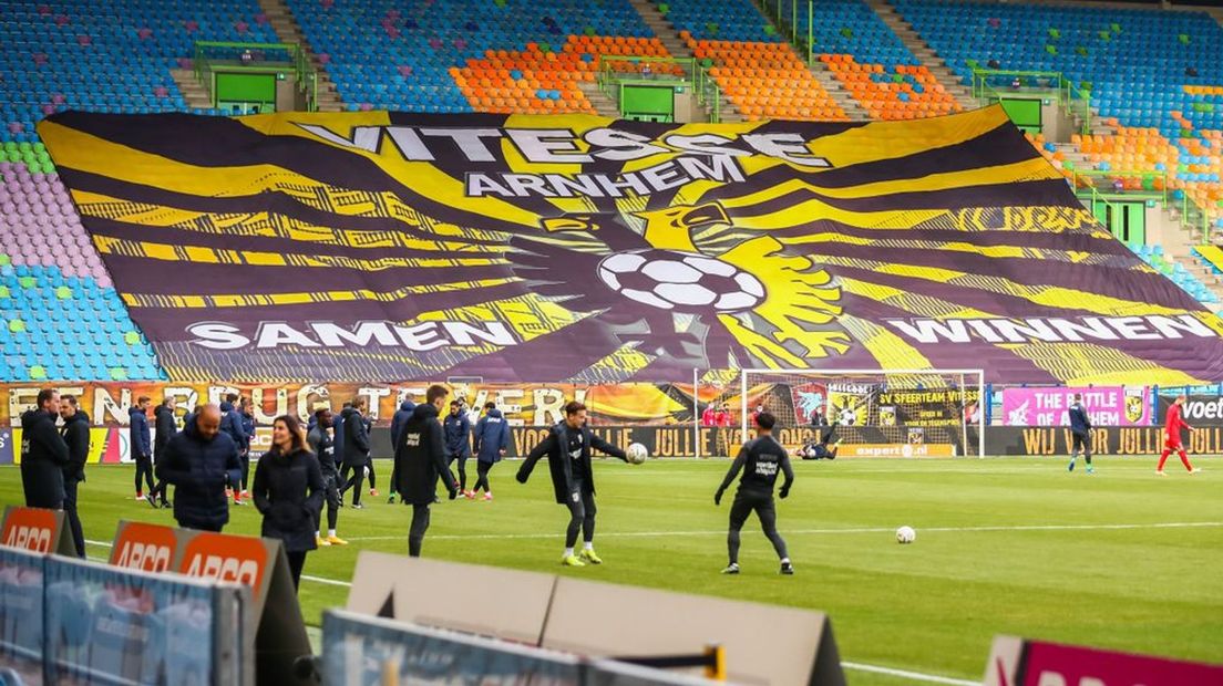 Vitesse hoopt ook volgend seizoen in stadion GelreDome te kunnen spelen.