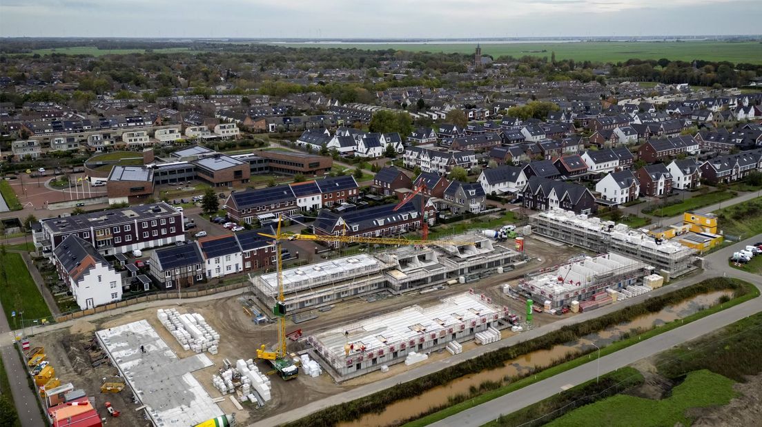 Luchtfoto van Eemnes.