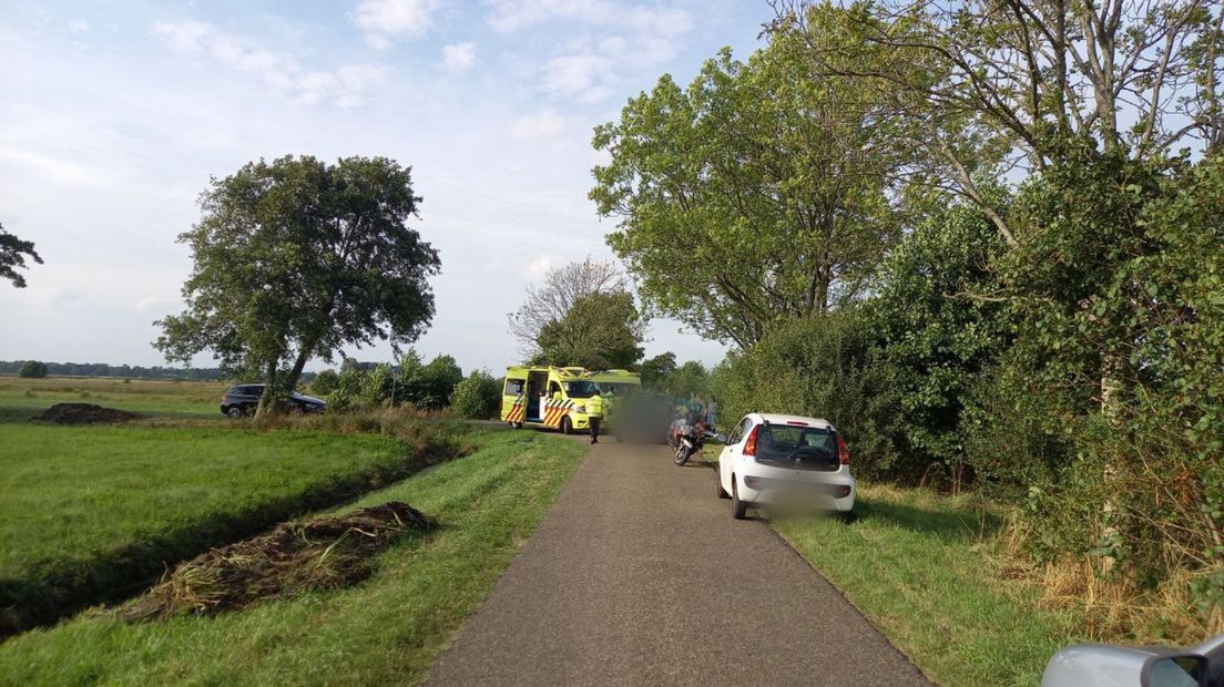 De hulpdiensten zijn ter plaatse in Nuis