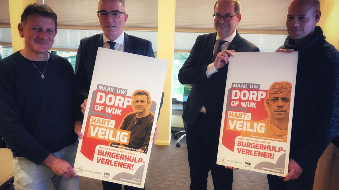 Waar zijn de AED's in Drenthe? (Rechten: Andries Ophof/RTV Drenthe)