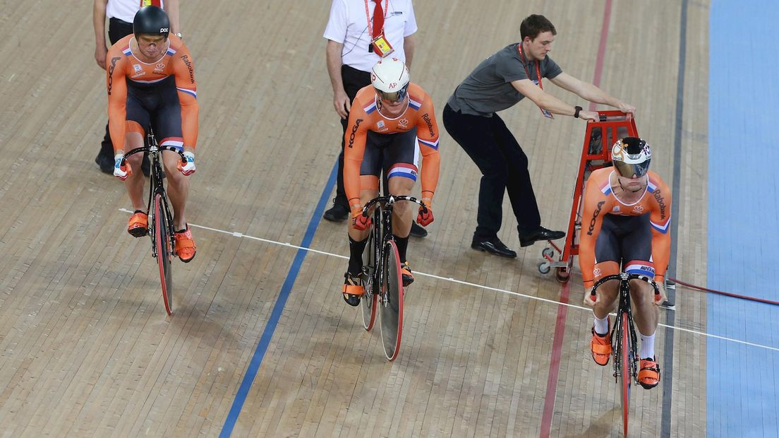 De Nederlandse teamsprinters