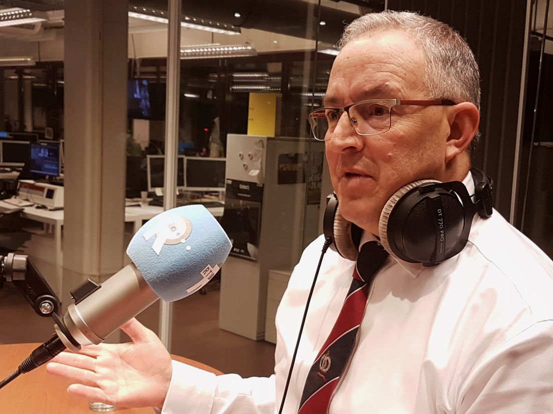 Burgemeester Aboutaleb tijdens een eerdere uitzending op Radio Rijnmond