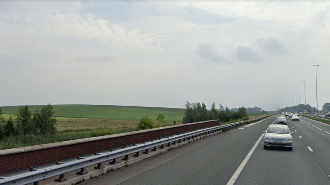 De Emminkhuizerberg vanaf de A12 gezien bij Veenendaal