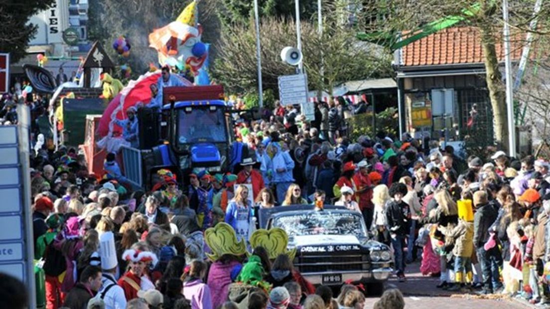 De carnavalsoptocht in Beek Berg en Dal werd in 2016 een maand uitgesteld.