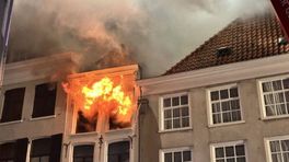 Grote uitslaande brand in centrum Nijmegen