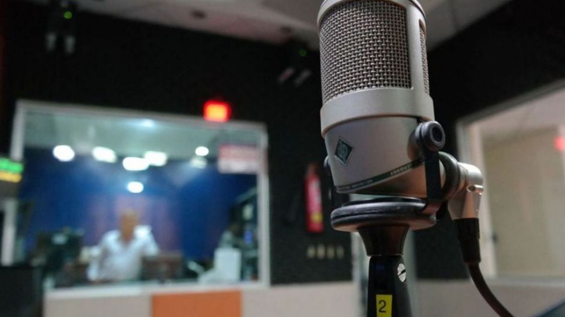 Ruzie op de radio tijdens een voetbalduel