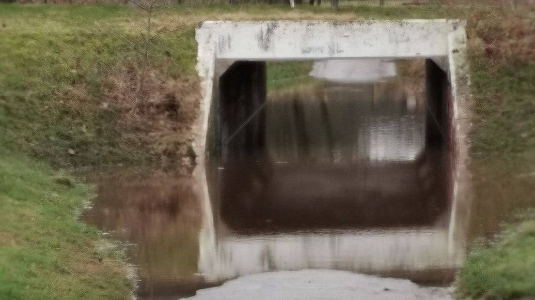 Het tunneltje onder de N34