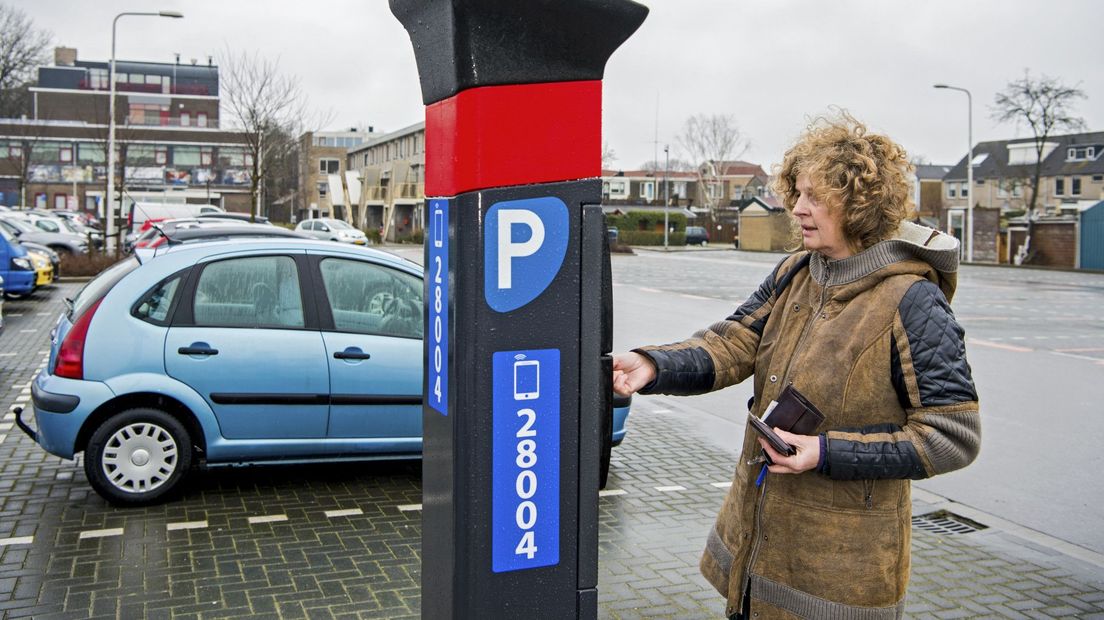 Betaald parkeren in de binnenstad van Gouda
