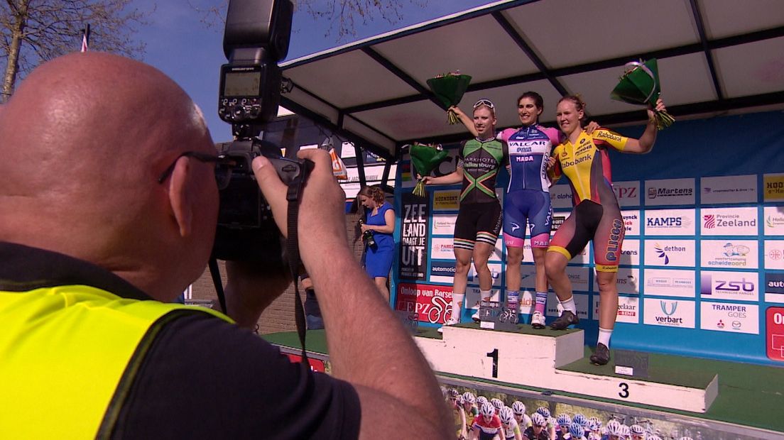 Elisa Balsamo wint Omloop van Borsele