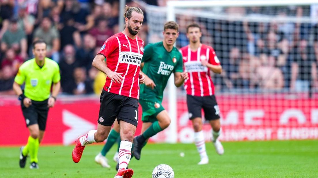 Davy Pröpper, hier in het shirt van PSV