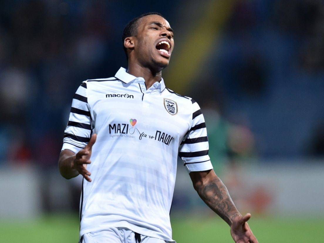 Garry Mendes Rodrigues in het shirt van PAOK