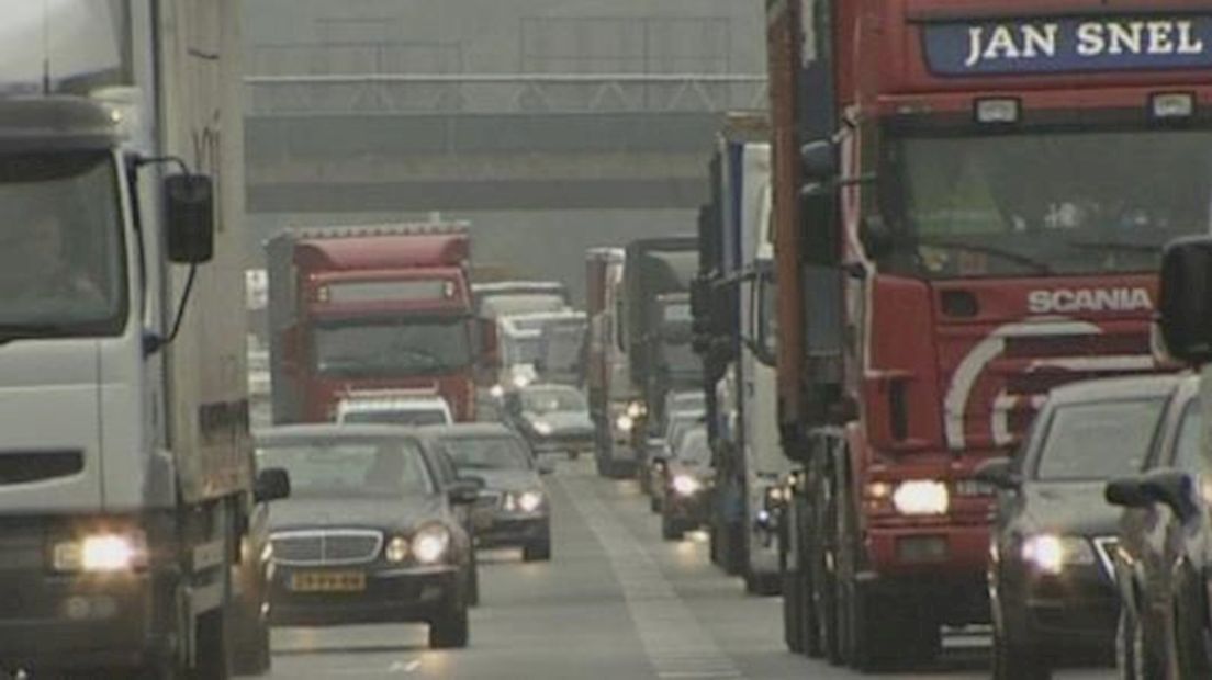 File door ongeluk op A1