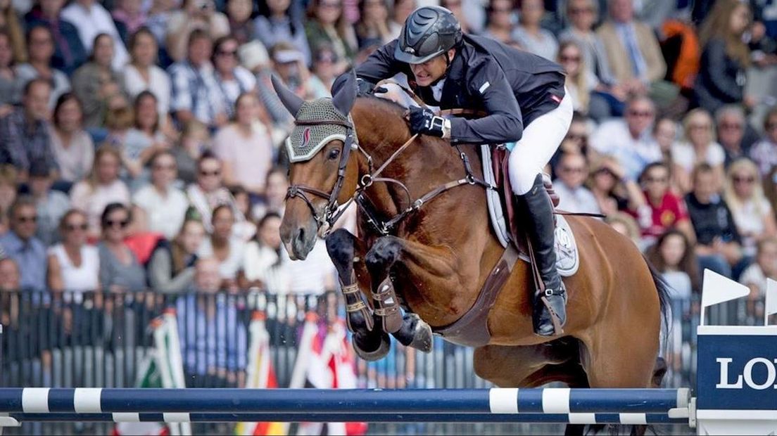 Marc Houtzager op Calimero