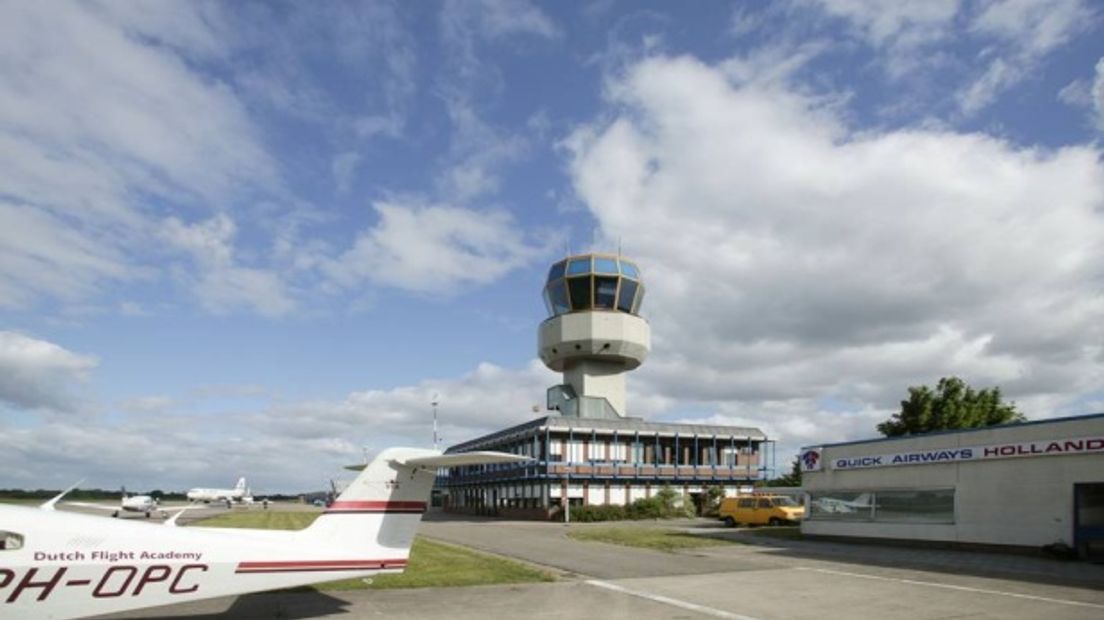 Het vliegveld in Eelde