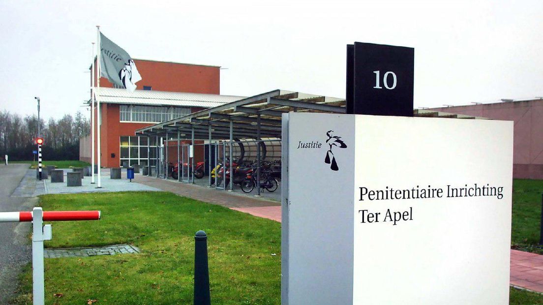 De Penitentiaire Inrichting in Ter Apel (Rechten: RTV Noord)
