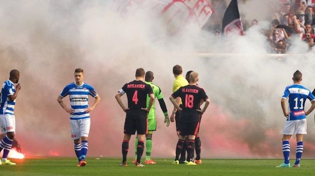 "Ajax-supporters niet gefouilleerd voor KNVB-Bekerfinale"