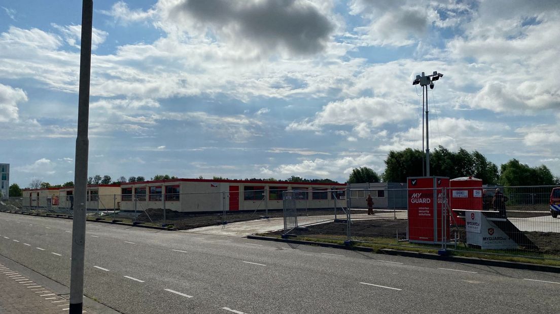 Het asielzoekerscentrum in Delft wordt komende week bewoond