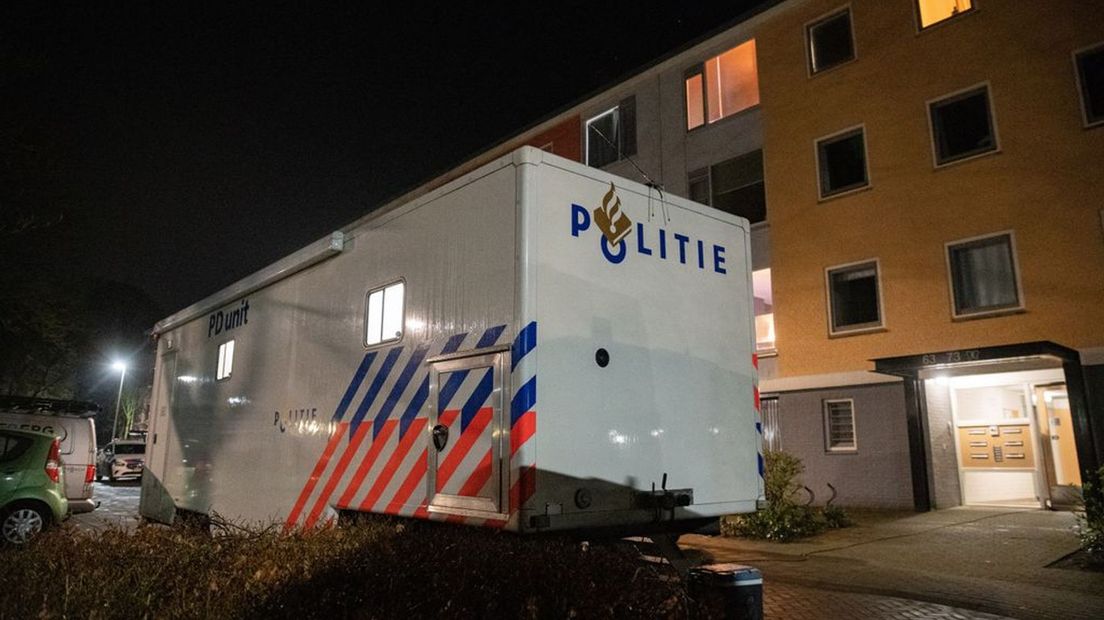 De politie is de hele nacht bezig geweest met onderzoek.