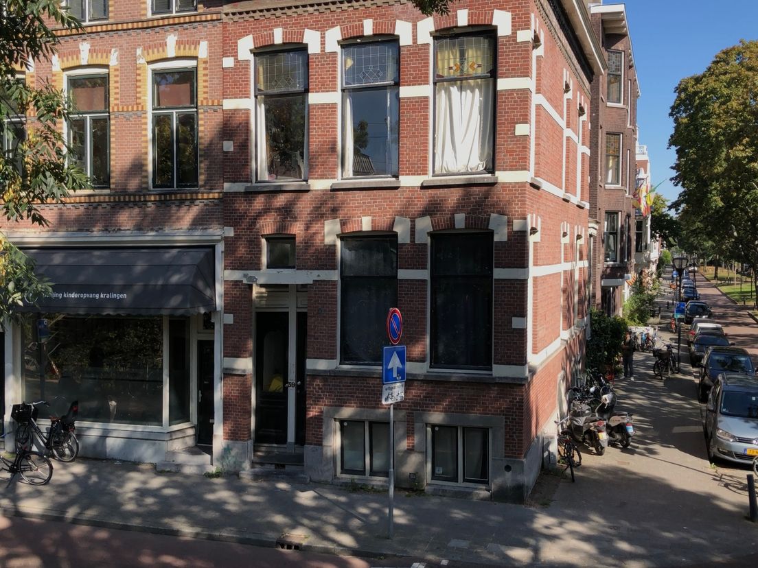Het bewuste studentenhuis aan de Oostzeedijk