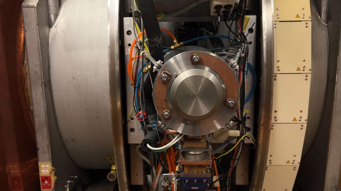 Het prototype van de MRI versneller