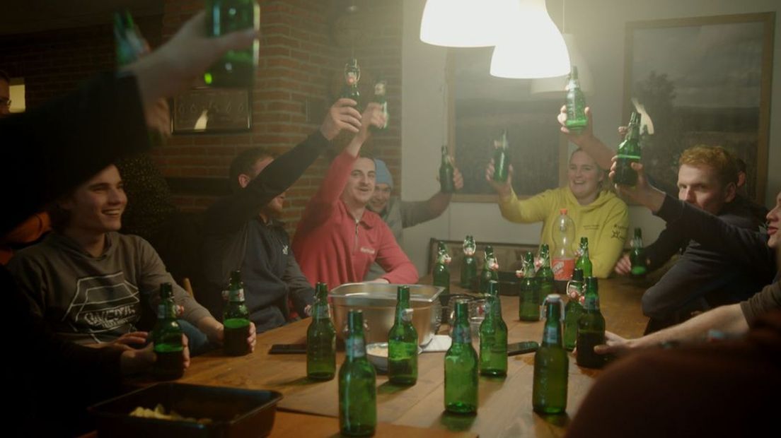 De organisatie van het Harreveldse feest.