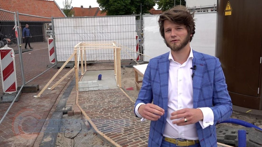 Ontwerper en kunstenaar Pimm Terhorst legt uit wat de bedoeling is