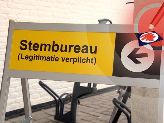 Minder plekken om te stemmen komende woensdag
