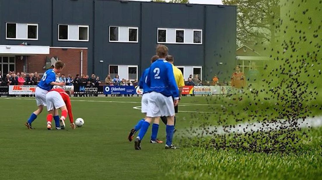Voetballen op kunstgras