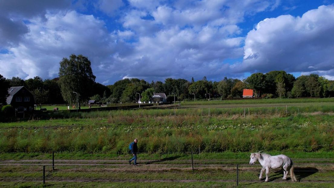 Klaas loopt het Wageningse Engpad