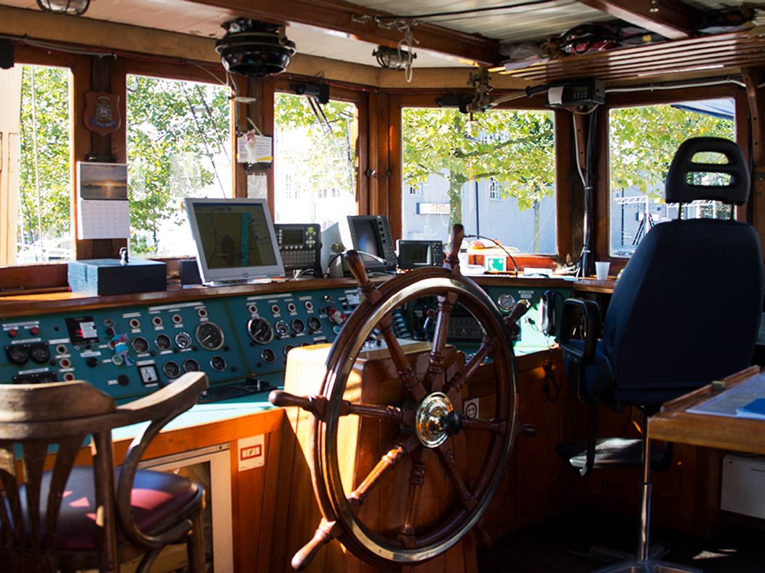 Schepen Furieade Maassluis Stuurhut