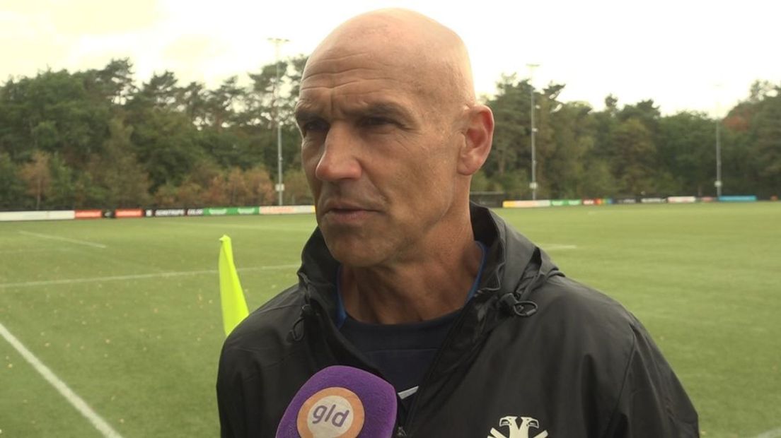 Thomas Letsch na de training van vrijdag.