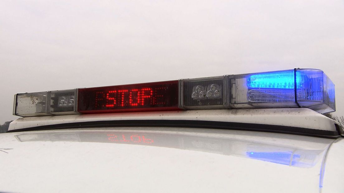 Politie houdt automobiliste aan