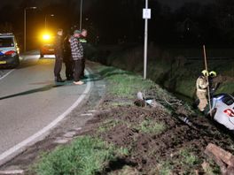 112-nieuws | Molotovcocktail in schoonheidssalon gegooid - Auto in de sloot beland