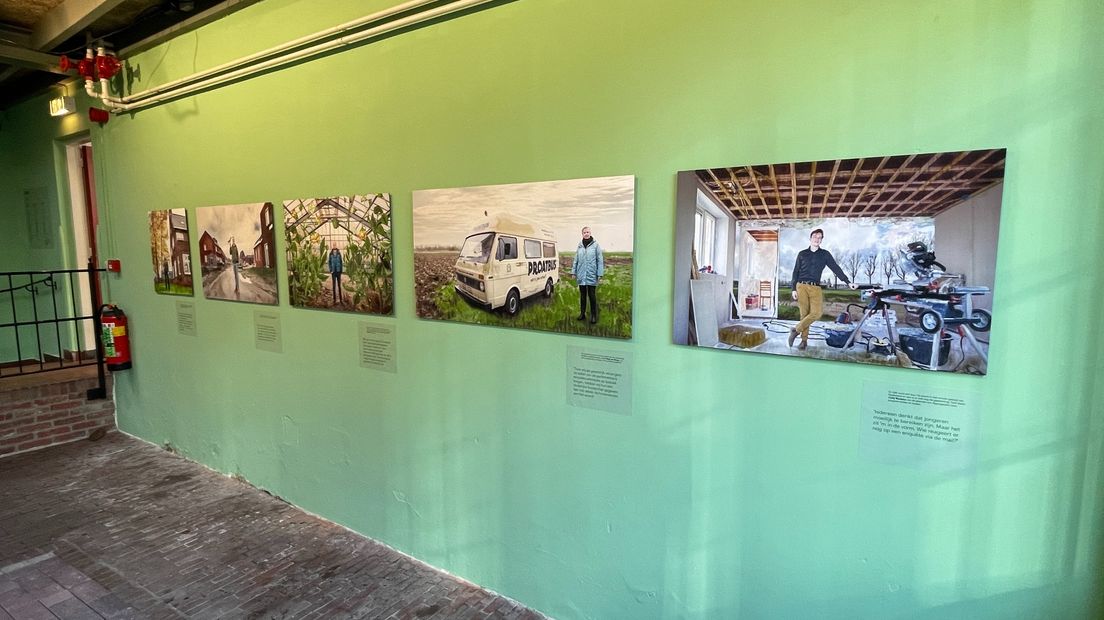 De expositie 'Portretten uit het aardbevingsgebied'