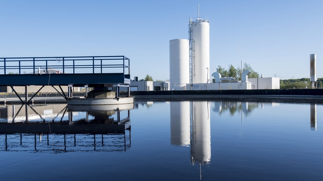 Waterzuivering van Evides in Vlissingen voor industrieel afvalwater