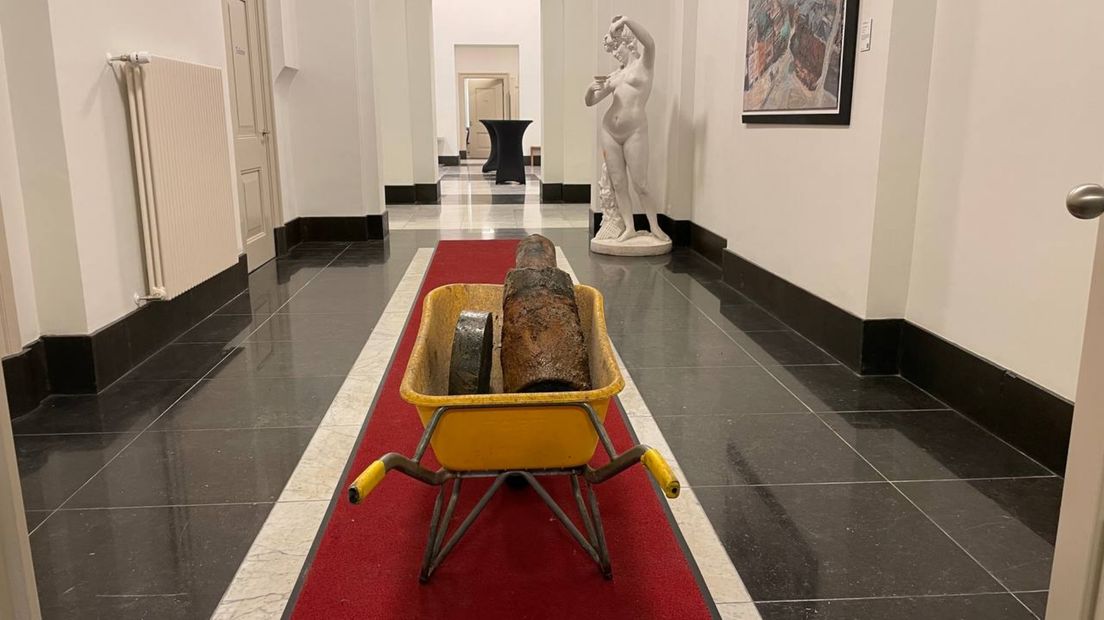De tijdcapsule in het stadhuis