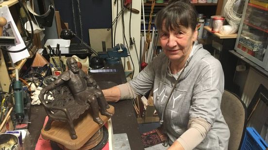 Beeldhouwster Greet Grottendieck (80) weet van geen ophouden