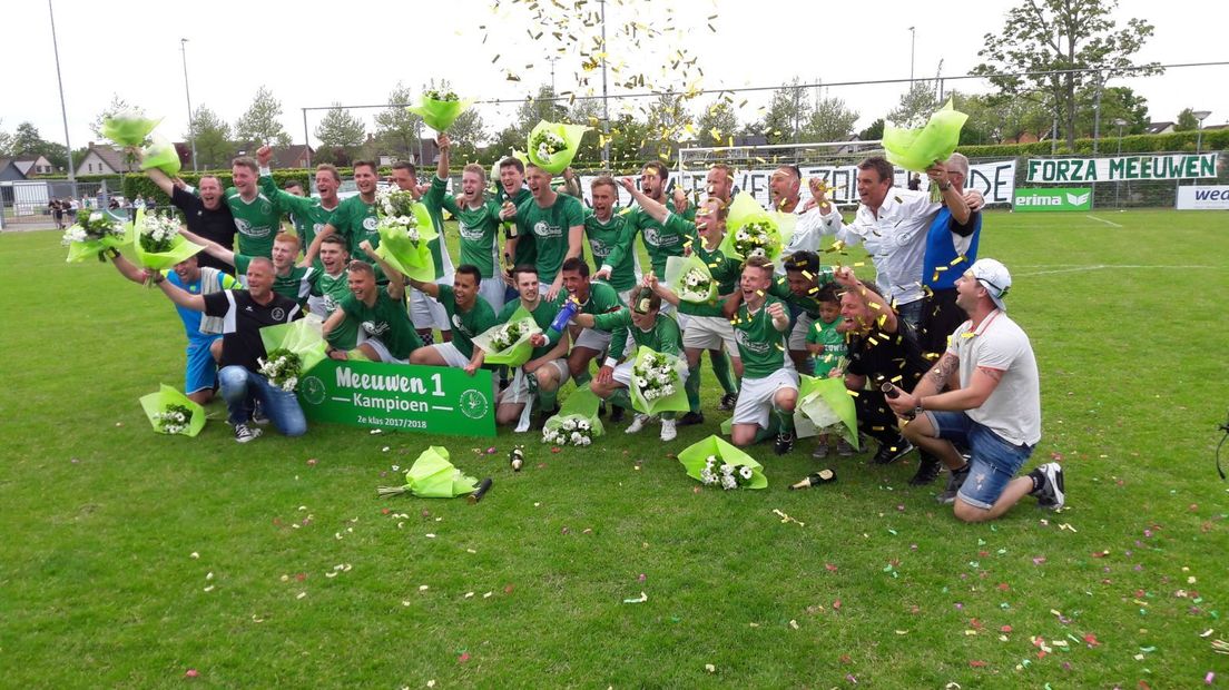 De Meeuwen is kampioen in de 2e klasse E