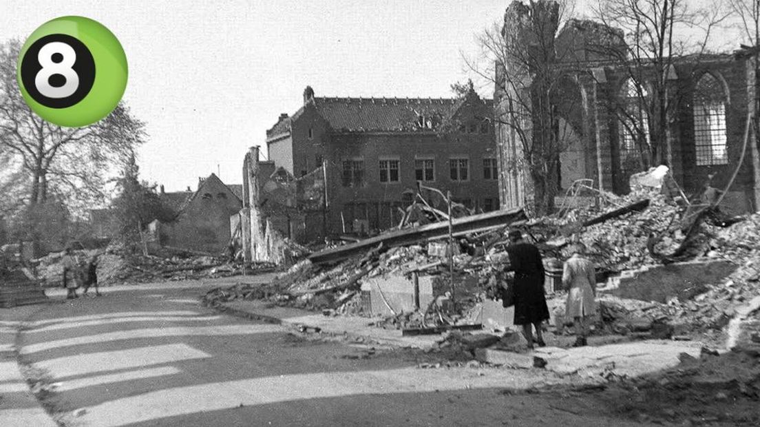 Binnenstad Doetinchem werd deels verwoest