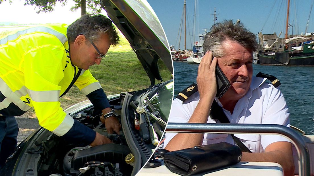 Terwijl jij vakantie viert, werken deze mannen zich in het zweet