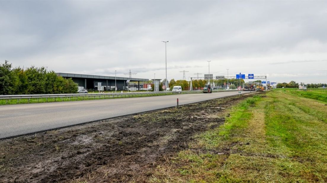 Knooppunt Euvelgunne ter hoogte van Nefkens