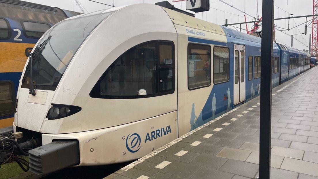 De trein waarmee Arriva vanaf 21 januari naar Schiphol rijdt