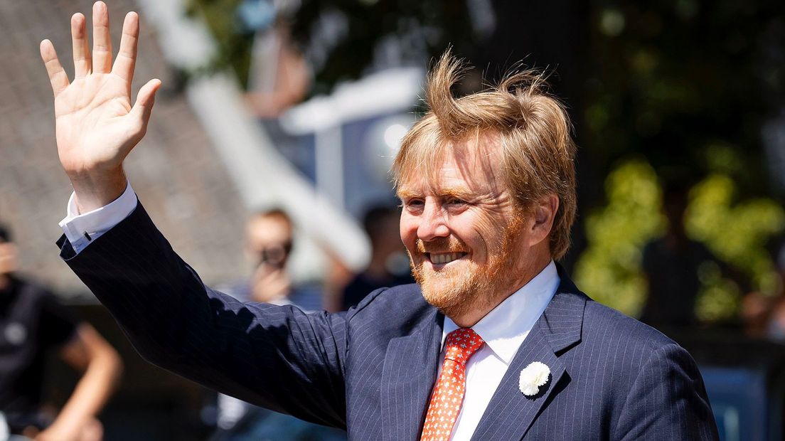 Koning Willem-Alexander bij Veteranendag