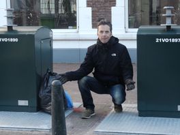 Ondernemer de dupe door gemeentelijke fout met afvalcontainers Anna Paulownaplein: 'Dit is klote'