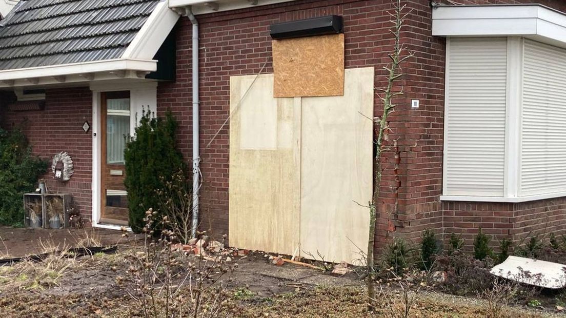 De woning in Winterswijk.
